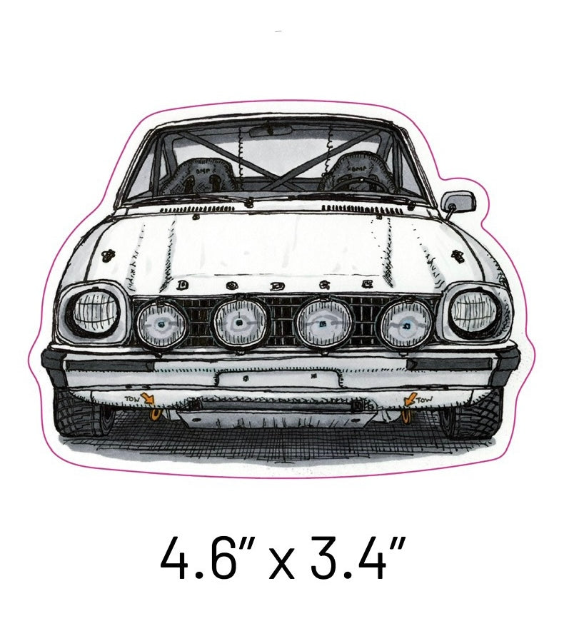 Dodge Colt Rally Sticker