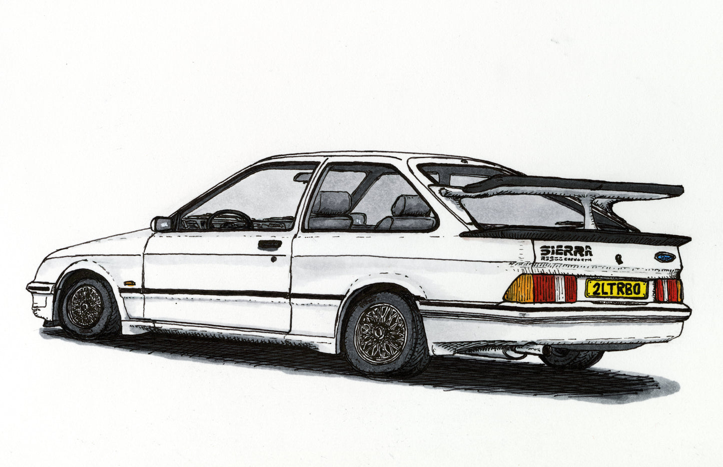 Sierra Cosworth PRINT