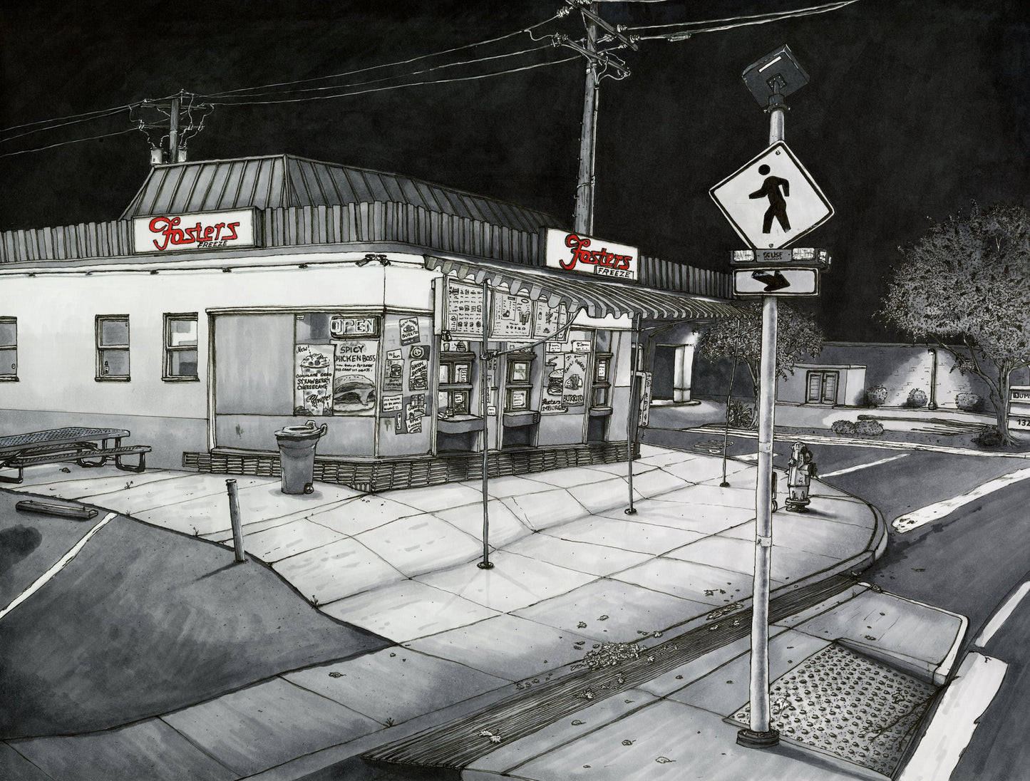 Fosters Freeze PRINT