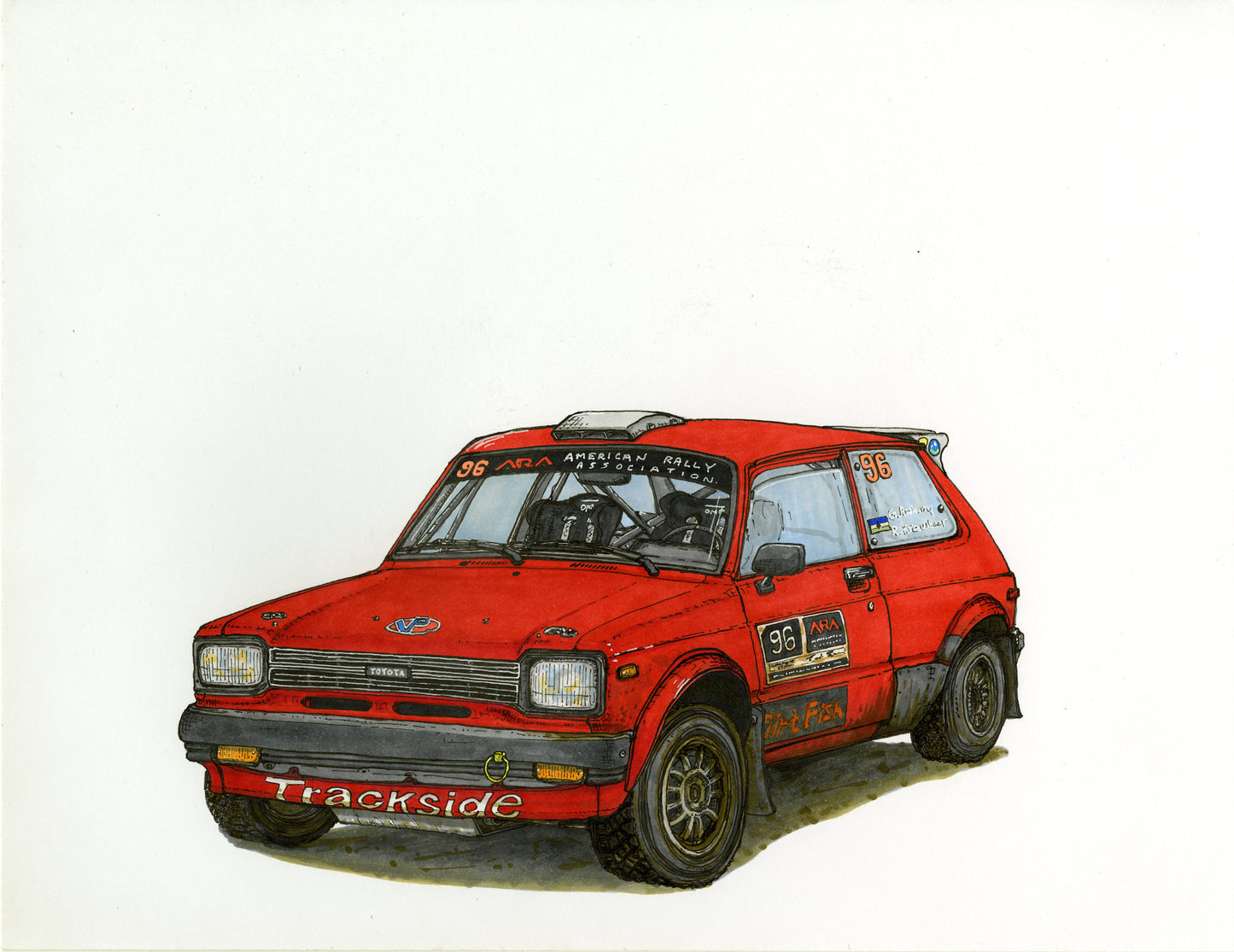 Toyota Starlet Rally ORIGINAL