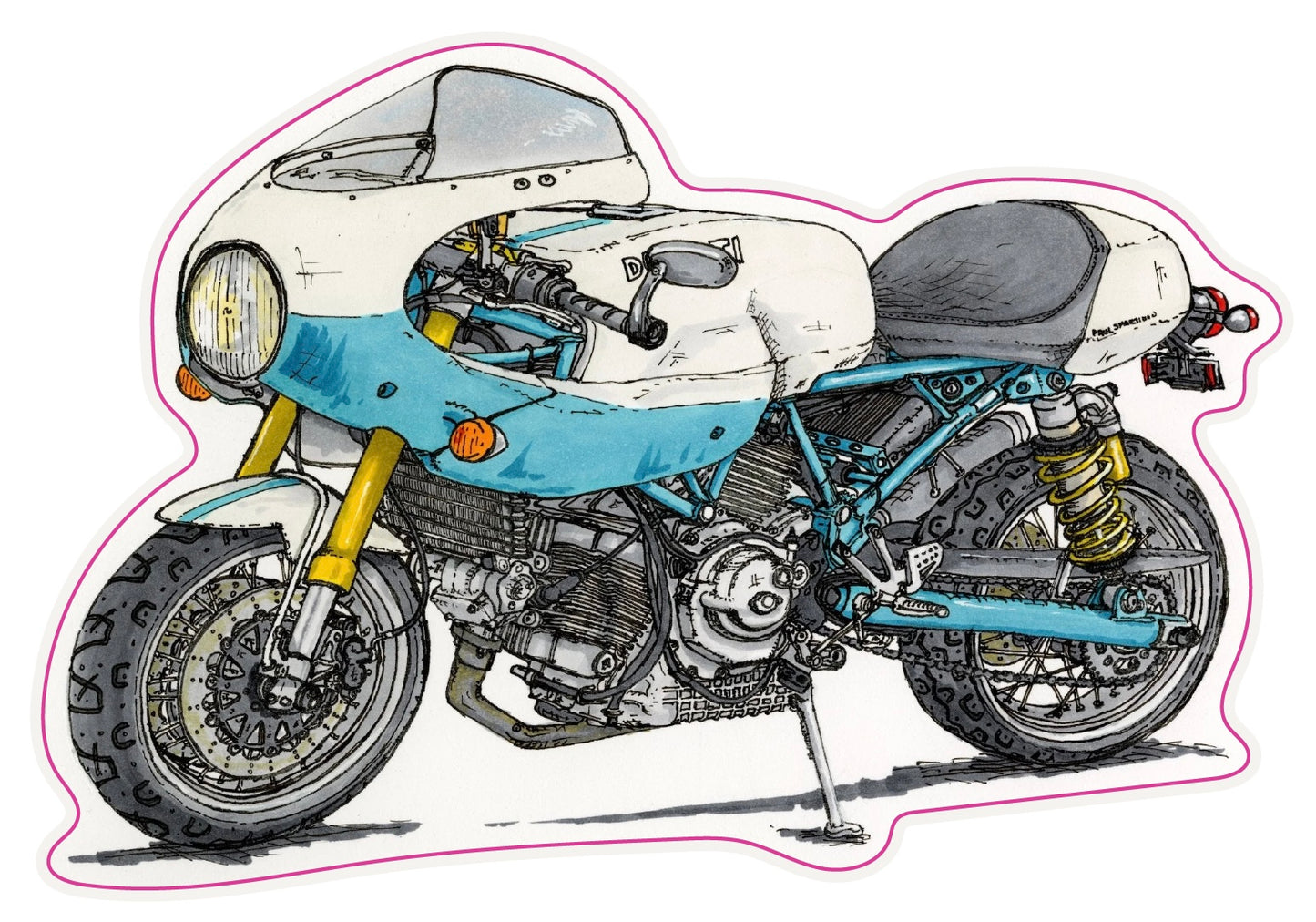 Ducati Paul Smart 1000 Sticker