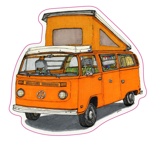 VW Bus Sticker