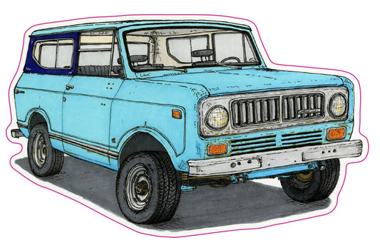 International Scout II Sticker