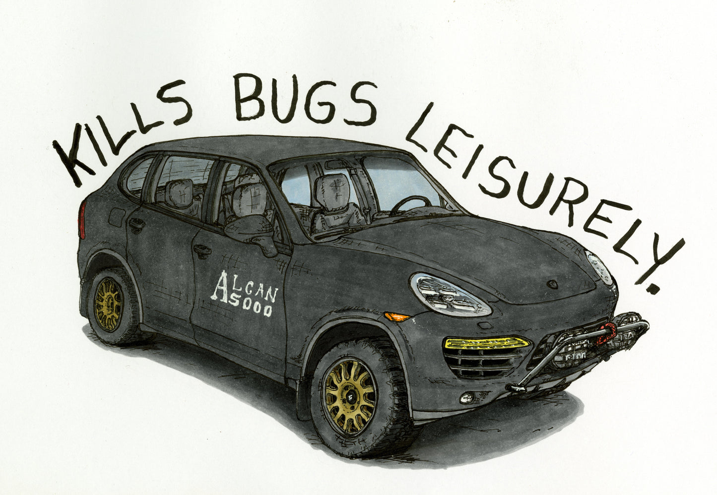 Kills Bugs Leisurely! PRINT