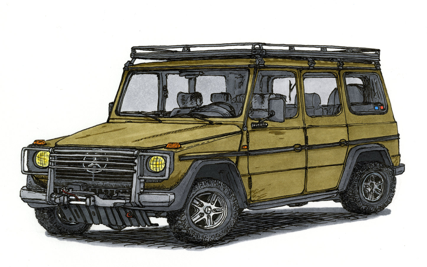 Mercedes Gelandewagen ORIGINAL