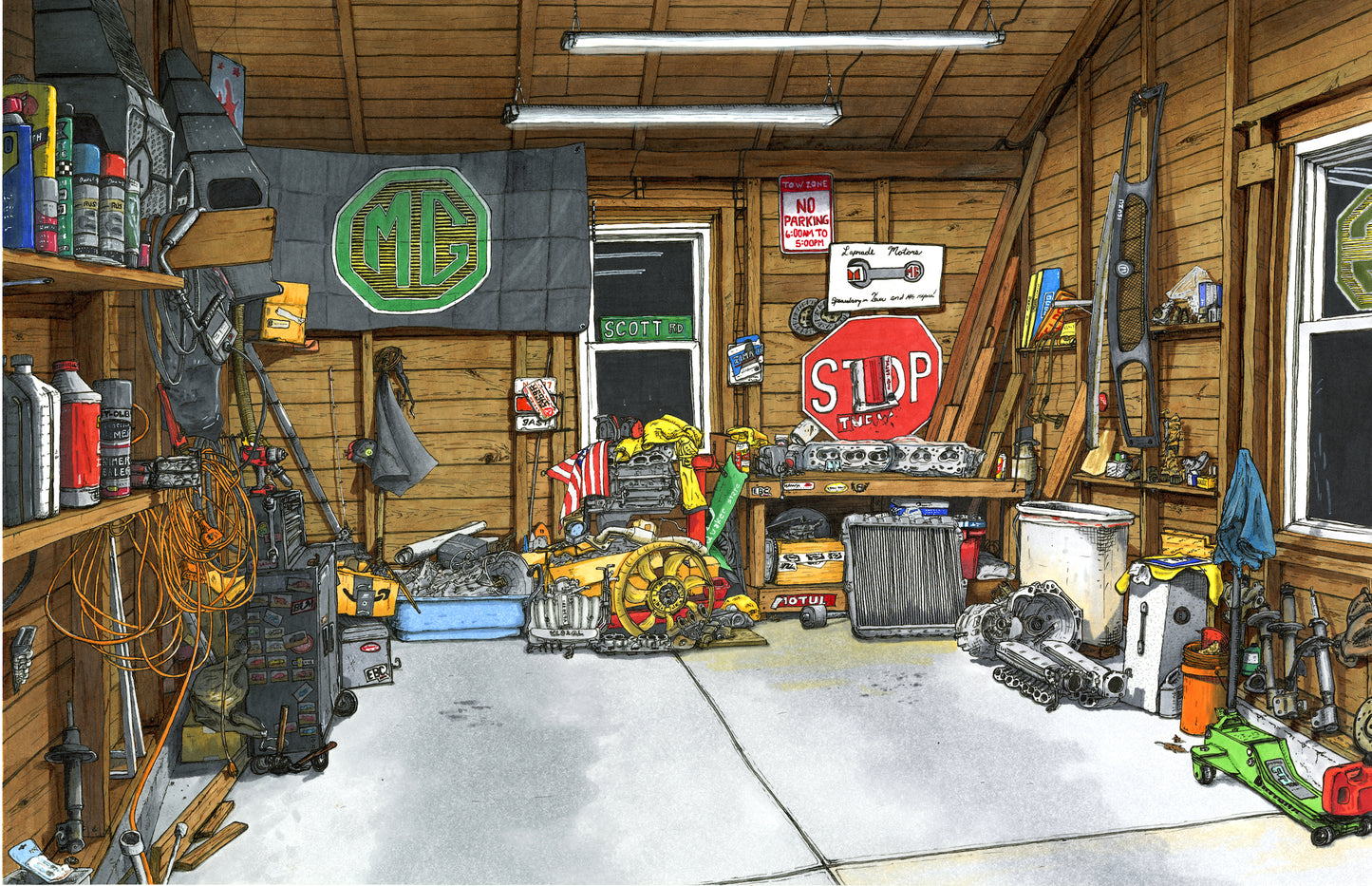 Messy Garage ORIGINAL