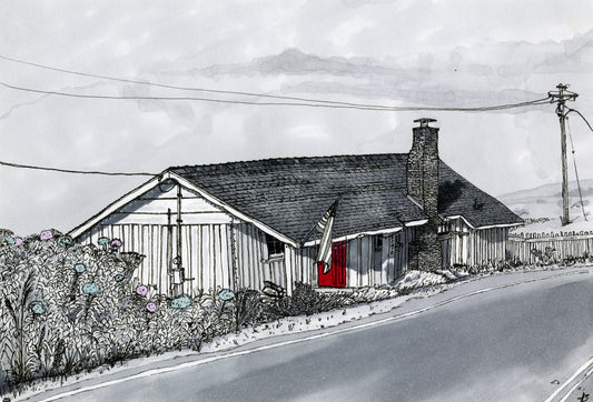 Stewarts Point Cottage PRINT