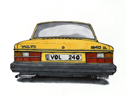 Volvo 240 Sticker